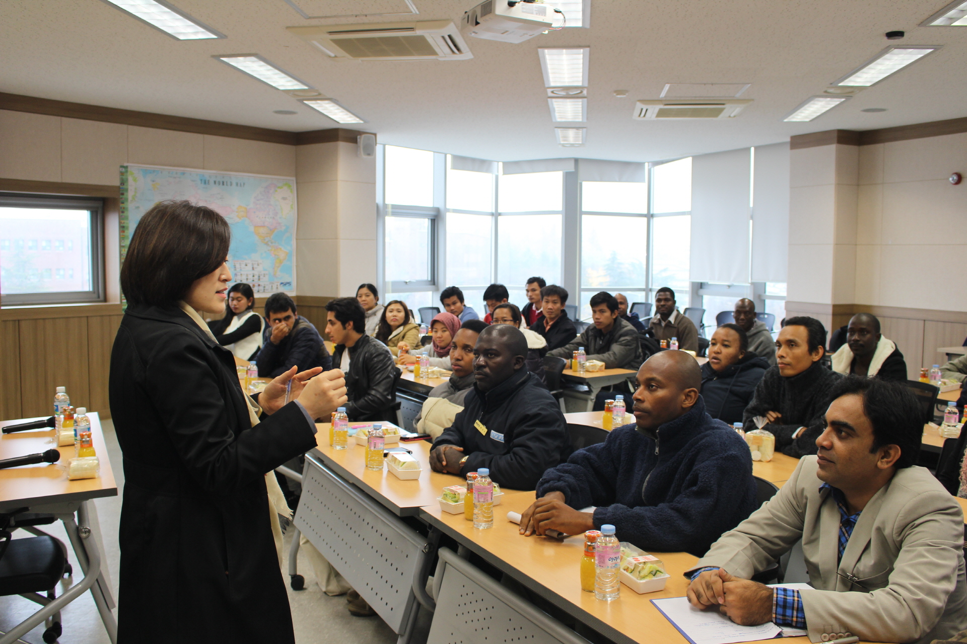 A Meeting with Professors for 2015 KOICA Scholarsh